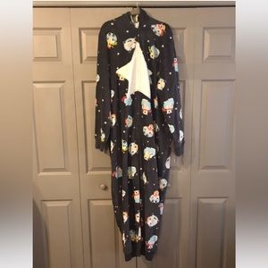 Woman’s Plus Size Onsie Pajamas